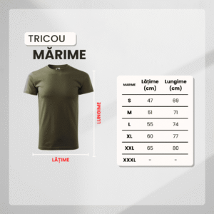 Tricou Vânătoare cu Cerb brodat – imagine 5